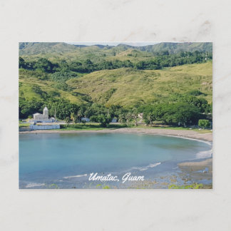 グアム671ウマタック湾 ポストカード