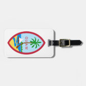 グアム-または記号紋章か旗または紋章付き外衣 ラゲッジタグ (正面横)