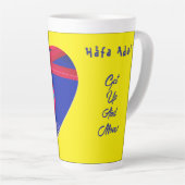 グアム コーヒータイム カフェラテマグ (右アングル)