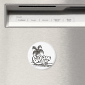 グアムb&w マグネット (インサイチュ (食洗機))