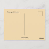 グアヤキル・エクアドルの見解 ポストカード (裏面)