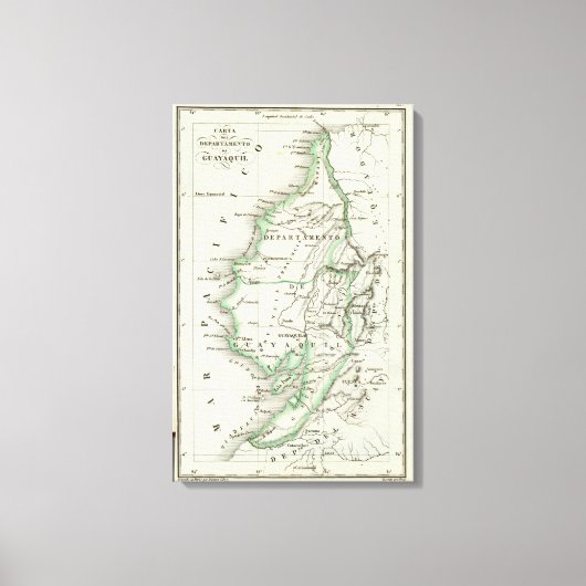 グアヤキル キャンバスプリント (正面)