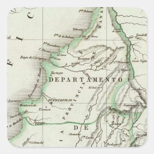 グアヤキル スクエアシール (正面)