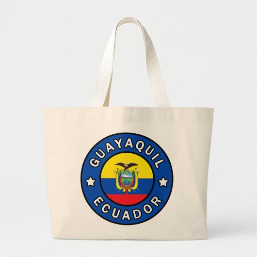 グアヤキル ラージトートバッグ (正面)