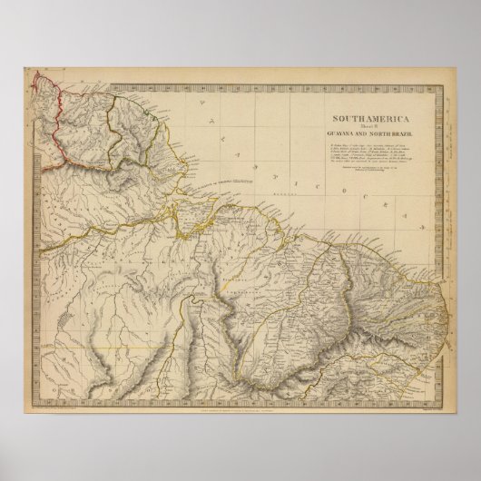 グアヤナ，ブラジル ポスター (正面)