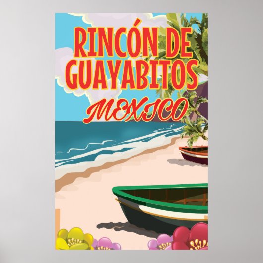 グアヤビトスリンコン メキシコ旅行ポスター ポスター (正面)