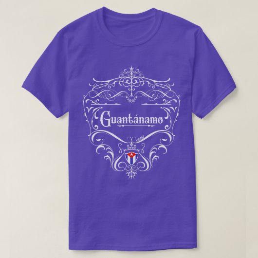 グアンナモヴィンテージデザイン Tシャツ (デザイン正面)