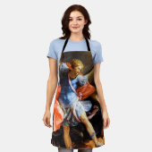 グイド·レニ·アルチャンゲル·マイケル·トランプルズ·サタン エプロン (着用した状態)