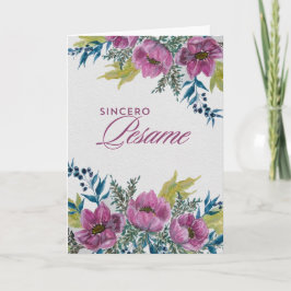 グイルナルダデアネモナス・ロサス・タルジェータ・デ・コンデンシア カード