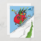 グインチと最大の暴走そり シーズンポストカード (正面/裏面)