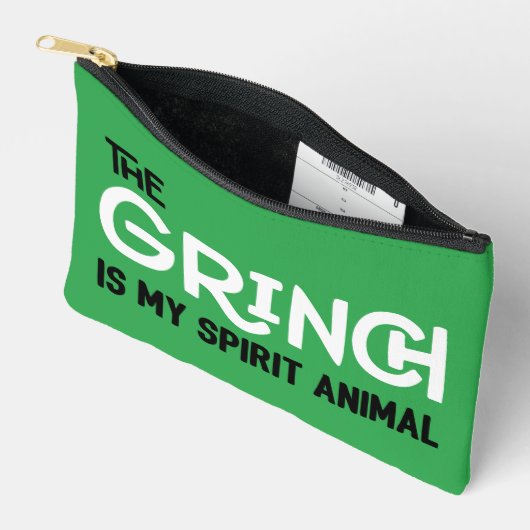 グインチは私のスピリットアニマル引用文 アクセサリーポーチ (見開き)