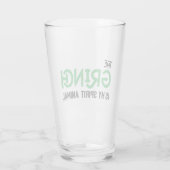 グインチは私のスピリットアニマル引用文 タンブラーグラス (裏面)