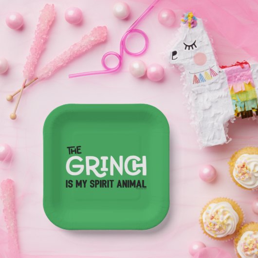 グインチは私のスピリットアニマル引用文 ペーパープレート (パーティー)