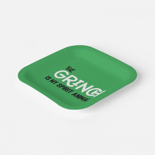 グインチは私のスピリットアニマル引用文 ペーパープレート (傾斜あり)