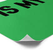 グインチは私のスピリットアニマル引用文 ポスター (角)