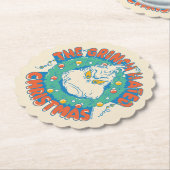 グインチ嫌いのクリスマス ペーパーコースター (アングル)