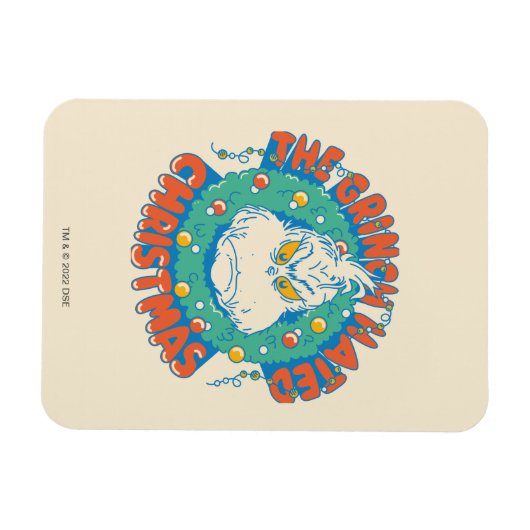 グインチ嫌いのクリスマス マグネット (横)