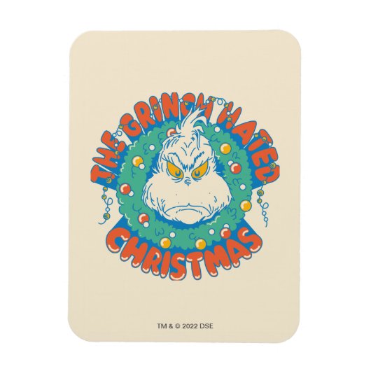 グインチ嫌いのクリスマス マグネット (縦)