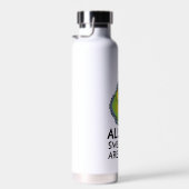 グインチ |あなたのセーターはすべて醜い引用文 ウォーターボトル (右面)