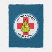 グインチ |クランプト雪パトロール フリースブランケット (正面)