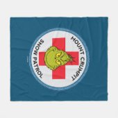 グインチ |クランプト雪パトロール フリースブランケット (正面(横))