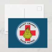 グインチ |クランプト雪パトロール ポストカード (正面/裏面)