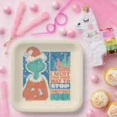 グインチ |クリスマスストップヴィンテージグラフィック ペーパープレート (パーティー)