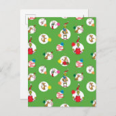 グインチ |クリスマスドットパターン シーズンポストカード (正面/裏面)