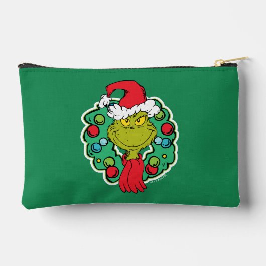 グインチ |クリスマスホリデーリース アクセサリーポーチ (裏面)