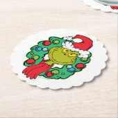 グインチ |クリスマスホリデーリース ペーパーコースター (アングル)