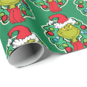 グインチ |クリスマスホリデーリース ラッピングペーパー (ロールコーナー)