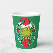 グインチ |クリスマスホリデーリース 紙コップ (正面)