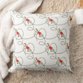 グインチ |クリスマスライトパターン クッション (ブランケット)