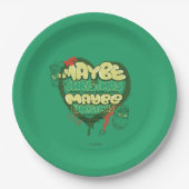 グインチ |クリスマス引用文 ペーパープレート (正面)