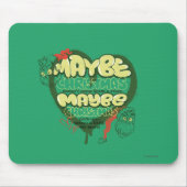 グインチ |クリスマス引用文 マウスパッド (正面)