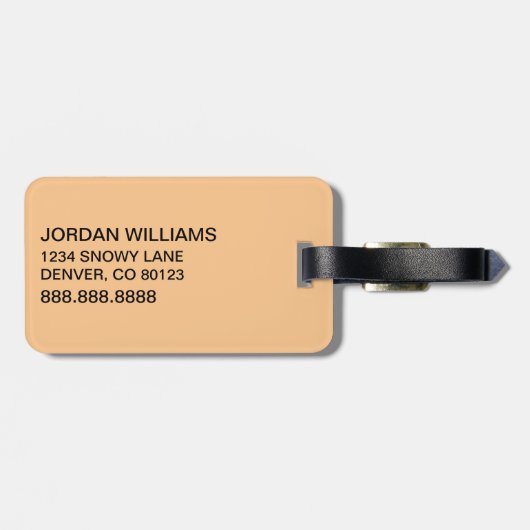 グインチ |グラインチとマックスのスターバスト ラゲッジタグ (裏面横)