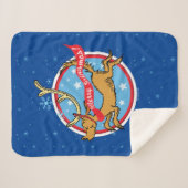 グインチ |マックスグメリーリンクリスマス！ シェルパブランケット (正面(横))