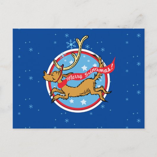 グインチ |マックスグメリーリンクリスマス！ ポストカード (正面)