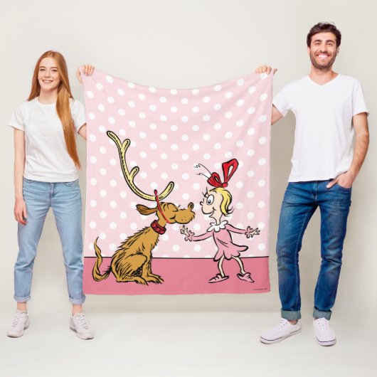 グインチ |マックス&シンディルー誰 フリースブランケット (インサイチュ)