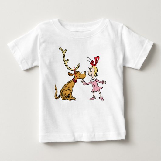 グインチ |マックス&シンディルー誰 ベビーTシャツ (正面)