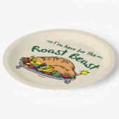 グインチ |ローストビースト引用文 ペーパープレート (アングル)