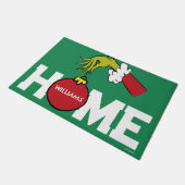 グインチ |名パーソナライズされた前 ドアマット (アングル)