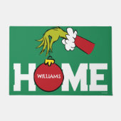 グインチ |名パーソナライズされた前 ドアマット (正面)