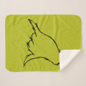 グインチ |平均的なマシンのTシャツ シェルパブランケット (正面(横))