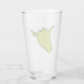 グインチ |平均的なマシンのTシャツ タンブラーグラス (裏面)