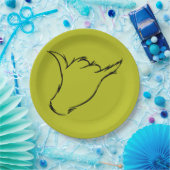 グインチ |平均的なマシンのTシャツ ペーパープレート (パーティー)