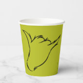 グインチ |平均的なマシンのTシャツ 紙コップ (裏面)