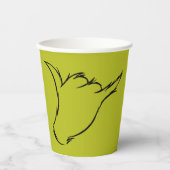 グインチ |平均的なマシンのTシャツ 紙コップ (正面)