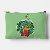 グインチ |最大クリスマスリース アクセサリーポーチ (正面)