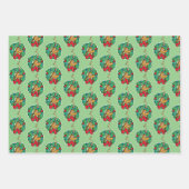 グインチ |最大クリスマスリース ラッピングペーパーシート (正面3)